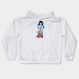 Samurai-Cat Kids Hoodie